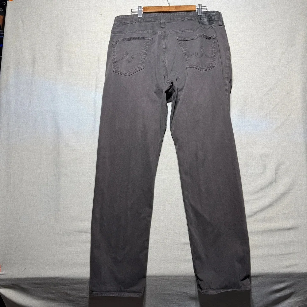 AG Adriano Goldschmied Pants Mens 40x32 Grey Tailored Leg The Graduate